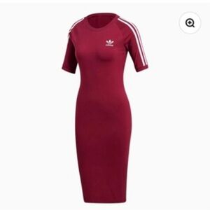 NWT- ADIDAS 3 STRIPE DRESS- SZ-S
